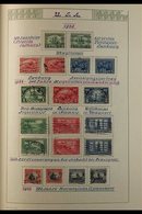 1901 - 1960 ATTRACTIVE & WELL PRESENTED COLLECTION A Beautiful & Extensive, Mint & Used Collection Presented On Hand Col - Sonstige & Ohne Zuordnung