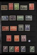 1930-1944 COMPREHENSIVE FINE MINT COLLECTION On Stock Pages, All Different, Virtually COMPLETE For The Period, Includes  - Uruguay