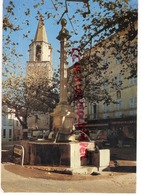 83- BARGEMON - PLACE DU POETE PHILIPPE CHAUVIER   - VAR - Bargemon