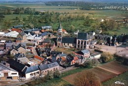 80 FRIVILLE-ESCARBOTIN ( Somme )  Vue Générale Aérienne . - Sonstige Gemeinden