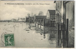 Villeneuve La Garenne - Inondation 1910 - Villeneuve La Garenne