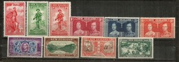 Années 1936-1937,  10 Timbres Neufs **  Côte 15,00 Euro - Unused Stamps