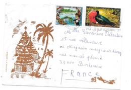 LETTRE .DE  LA NOUVELLE CALEDONIE POUR LA FRANCE .....1977....  VOIR SCAN - Lettres & Documents