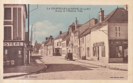 77 /  La Chapelle La Reine  :  Avenue De L'hotel De Ville        ///   REF  JUILLET .19  //   BO.77 - La Chapelle La Reine