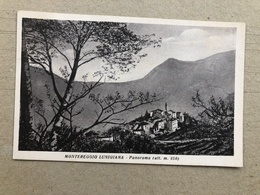 MONTEREGGIO LUNIGIANA PANORAMA  1958 - Carrara