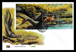 IRELAND 2002 Irish Mammals: Miniature Sheet First Day Cover CANCELLED - FDC