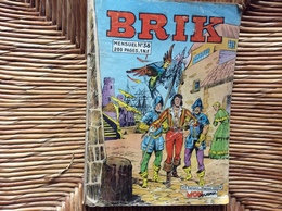BANDE DESSINÉE BRIK  No 38  ANNÉE 1961 - Brick