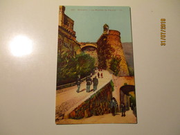 MONACO MONTE CARLO LA MONTEE DU PALAIS  OLD POSTCARD   ,0 - Alberghi