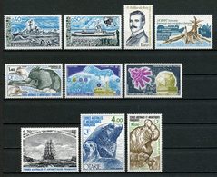 TAAF 1978 Année Complète N° 74/78 PA 51/55 ** Neufs MNH Superbes C 28,75 €  Full Year Jahrgang Ano Completo - Años Completos