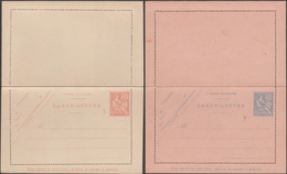 Chine Française 1903. Les 2 Cartes-lettres Mouchon Retouché. Très Belle Qualité - Lettres & Documents