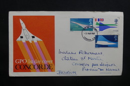 ROYAUME UNI - Enveloppe FDC 1969 - Concorde - L 36767 - 1952-1971 Pre-Decimal Issues
