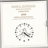 SLOVENIJA 2010 EURO SET BANKA SLOVENIJE EVROKOVANCI EUROCOINS SLOVENIA  LIPICANEC - Slovenië