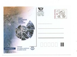 Czech Republic 2019 - 100 Years Czech (Czechoslovak) Geological Survey, Special Postal Stationery ( Postcard ) , MNH - Islas