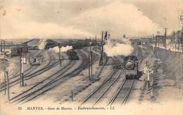 78-MANTES-GARE DE MANTES- EMBRANCHEMENTS - Mantes La Ville