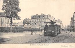 78-CHATOU- LA RUE SAINT-GERMAIN - Chatou