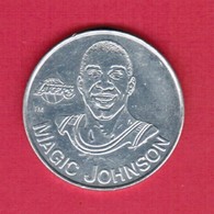 U.S.A.   1991 STARTING LINEUP---MAGIC JOHNSON COIN (T-40) - Sonstige & Ohne Zuordnung