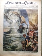 La Domenica Del Corriere 11 Ottobre 1914 WW1 Reims Marte Mine Termonde Gorgona - Guerra 1914-18