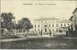 Waremme -- Le Château De Longchamps.   (2 Scans) - Waremme