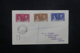 DOMINIQUE - Enveloppe FDC En 1937 Pour Londres - L 36961 - Dominica (...-1978)