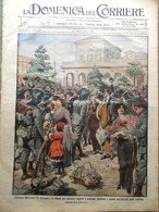 La Domenica Del Corriere 13 Dicembre 1914 WW1 Satta Novelli Romani Turchi Russi - Oorlog 1914-18