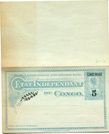 CONGO BELGE ENTIER POSTAL NEUF - Postwaardestukken