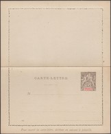 Océanie Française 1900. Carte-lettre à 15 C Gris Avec Millésime 047. Mouchon. État Parfait (CL 3) - Lettres & Documents