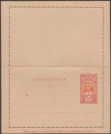 Océanie Française 1916. Carte-lettre à 10 C Tahitienne. État Parfait (CL 7) - Lettres & Documents