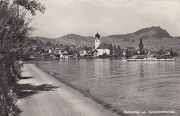 Postcard Beckenried Am Vierwaldstattersee [ & Tellsprung Ferry ] Real Photo My Ref  B13473 - Beckenried