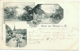 Gruss Aus WANGEN A. A. Verlag V. E. Baumann Gel, 1899 Feldpost - Wangen An Der Aare