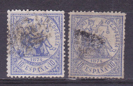 ESPAGNE, Régence, Justice,  N° 143x2, Cote:0,45x2 €( ES190801/7.6) - Used Stamps