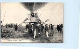 TRANSPORTs - AVIATION - Sports Aérostation - Départ Du Dirigeable " Patrie " - Zeppeline