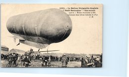 TRANSPORTs - AVIATION - Le Ballon Dirigeable Anglais  " NULLI SECUNDUS - Vue Avant - Airships