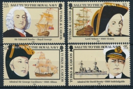 Turks & Caicos - Postfrisch/** - Schiffe, Seefahrt, Segelschiffe, Etc. / Ships, Seafaring, Sailing Ships - Maritiem