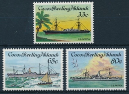 Cocos (Keeling) Islnads - Postfrisch/** - Schiffe, Seefahrt, Segelschiffe, Etc. / Ships, Seafaring, Sailing Ships - Maritime