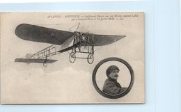 TRANSPORTs - AVIATION - Guillaume Busson Sur Son Blériot - Airmen, Fliers