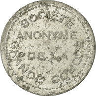 Monnaie, Comores, Société Anonyme De La Grande Comore, 25 Centimes, TTB - Monetari / Di Necessità