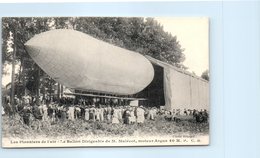 TRANSPORTs - AVIATION - Les Pionniers De L'Air - Le Ballon Dirigeable De M.  Malécot - Aeronaves
