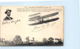 TRANSPORTS - AVIATION -- Aéroplane  Wright En Plein Vol - Aviateurs