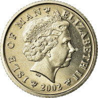Monnaie, Isle Of Man, Elizabeth II, 10 Pence, 2002, Pobjoy Mint, SPL - Eiland Man