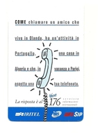 Italia - Tessera Telefonica Da 5.000 Lire N. 276 - 30/06/95 Iritel - Telecom Operators