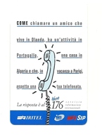 Italia - Tessera Telefonica Da 10.000 Lire N. 277 - 30/06/95 Iritel - Telecom