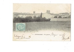 Cpa - 84 - Entraigues - Vue Générale - Edit Brun N°3 - 1904 - Entraigue Sur Sorgue