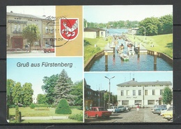 Deutschland DDR Fürstenberg Havel Sent 1991 With Stamp - Fürstenberg