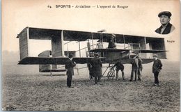 TRANSPORTS - AVIATION - Sports Aviation --  L'Appareil De ROUGIER - Aviadores