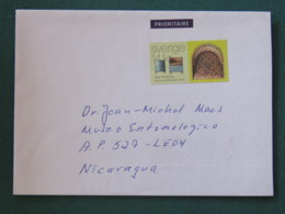 Sweden 2014 Cover To Nicaragua - Furniture Chair Seat - Brieven En Documenten