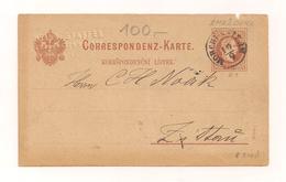 Correspondenz-Karte - 19.9.1879 - Echt Gelaufen - Siehe Bild - Non Classés