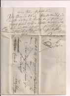 Alter Brief  - 1847  - Nach Straßburg - Franco - Siehe Bild - ...-1850 Vorphilatelie