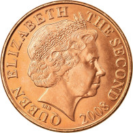 Monnaie, Jersey, Elizabeth II, 2 Pence, 2008, SPL, Copper Plated Steel, KM:104 - Jersey