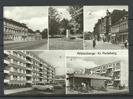 Deutschland DDR 1981 WITTENBERGE (Kr. Perleberg ) Gesendet 1990, Mit Marke - Wittenberge