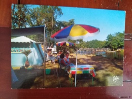 Delcampe - 40 - Mimizan - Les Bords Du Lac Et La Passerelle - Mimizan